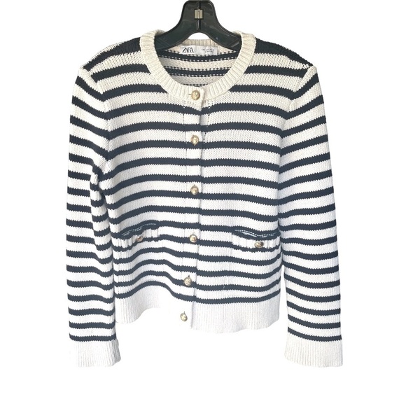 Zara women’s cardigan/jacket small 36 chest 21 - Picture 1 of 3